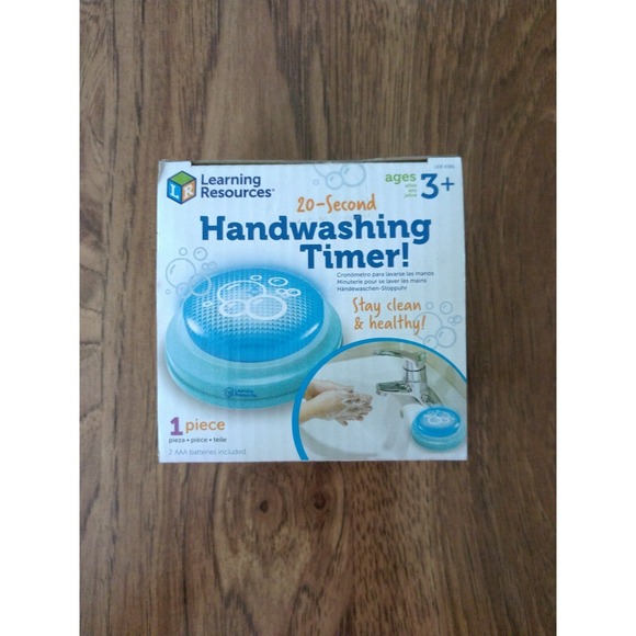 Learning Resources Kids 20-Second Handwashing Timer NEW Stay Clean and Healthy - Picture 2 of 12